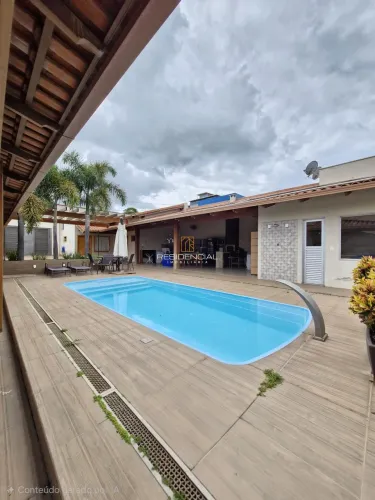 CASA A VENDA B. RANCHO ALEGRE 05 QUARTOS 03 SUITES, AREA GOURM, PISCINA, QUADRA