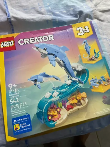 LEGO Creator 3em1 Animais Marinhos: Golfinhos Lindos