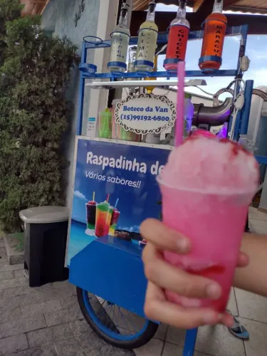 Carrinho raspadinha