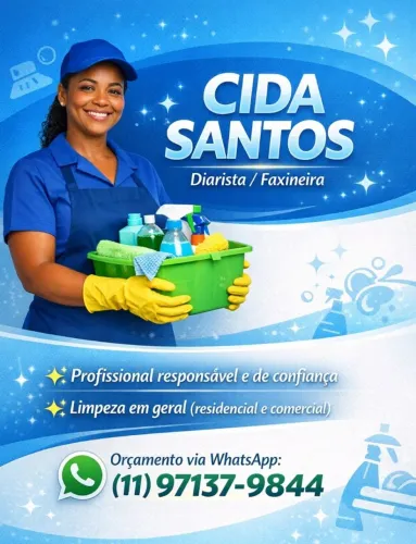 Faxineira em geral 