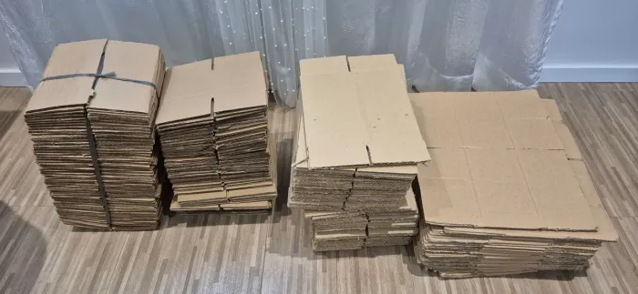 Caixas de papelão