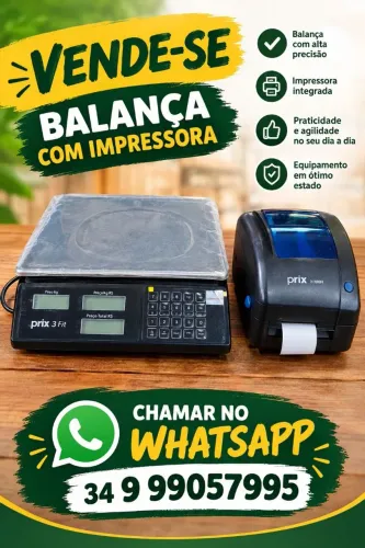 Balança com impressora