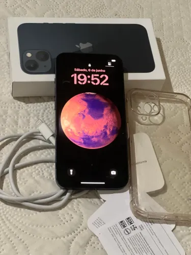 iPhone 13 128gb com caixa e nota 