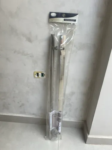 Puxador duplo inox