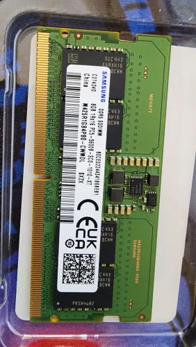 Memória ram ddr5 notebook 8GB 5600