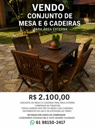 Mesa Madeira TokStok
