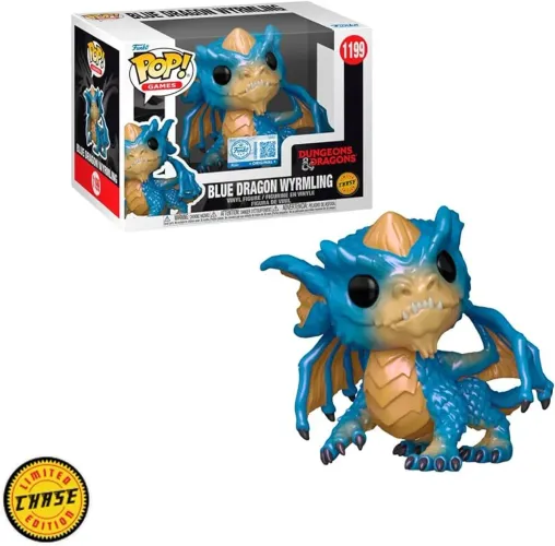 FUNKO POP! DUNGEONS & DRAGONS - BLUE DRAGON WYRMLING #1199 (CHASE)