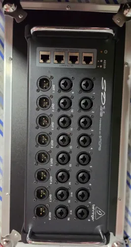 Stagebox stage box behringer sd16 + cabo blindado cat6 10m