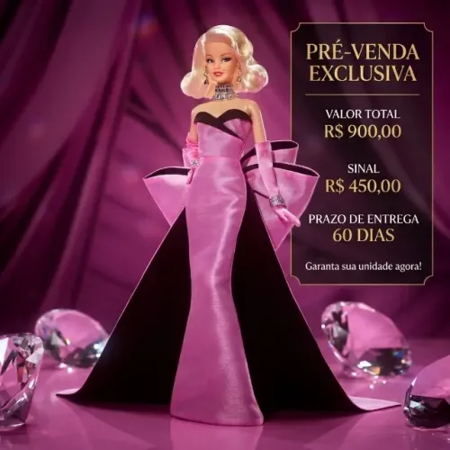 barbie marylin monroe pré venda