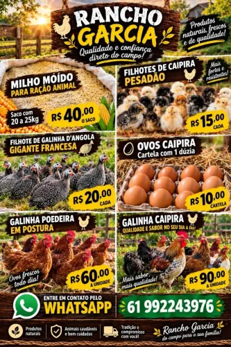 Produtos naturais, frescos e de qualidade