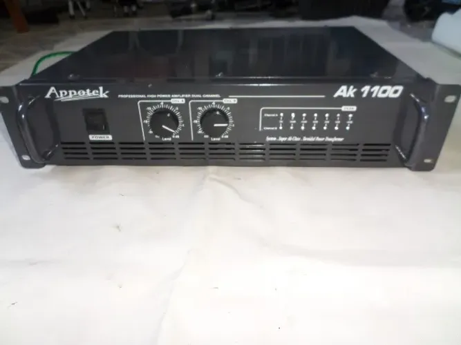  Amplificador de potência profissional Appotek AK 1100-AD142