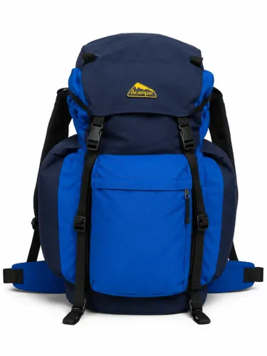 Mochila Acampar 60 Litros + 10 Litros (70L de capacidade total)