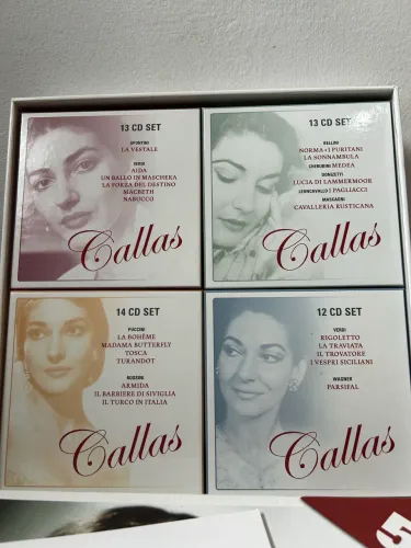 Callas obra completa 25 operas