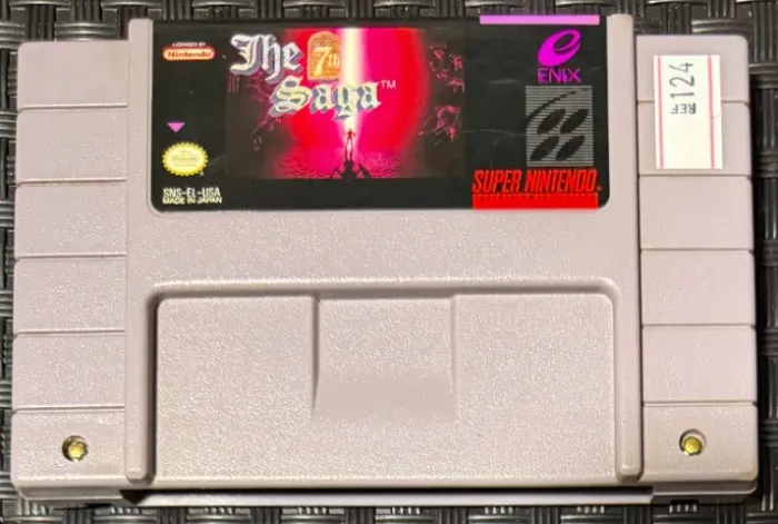 The 7th Saga Original SNES Super Nintendo Enix RPG