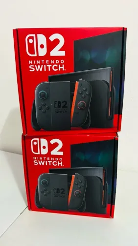 Nitendo Switch 2 lacrado 1 ano de garantia
