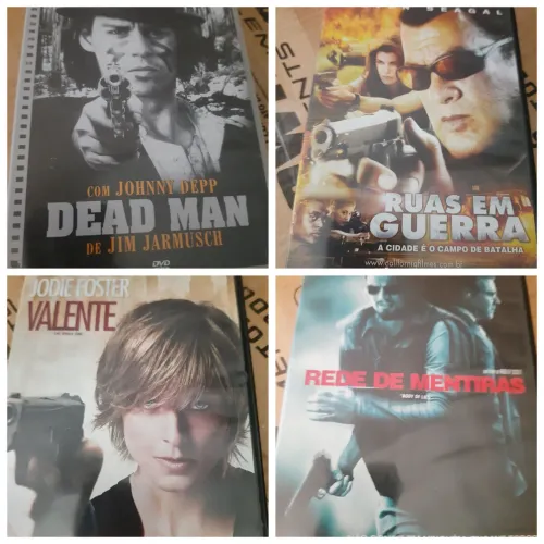 Lote DVDs Ação 1