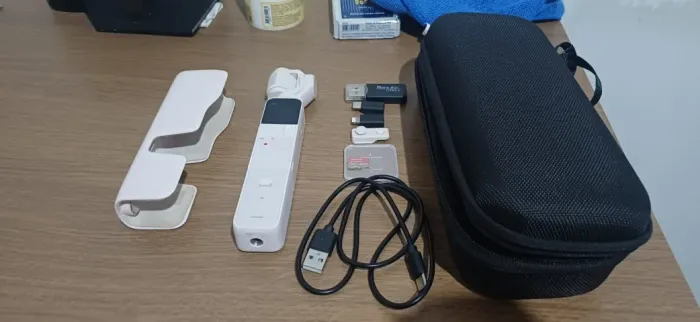 DJI OSMO POCKET 2 SUNSET WHITE + Cartão de memória 64GB 