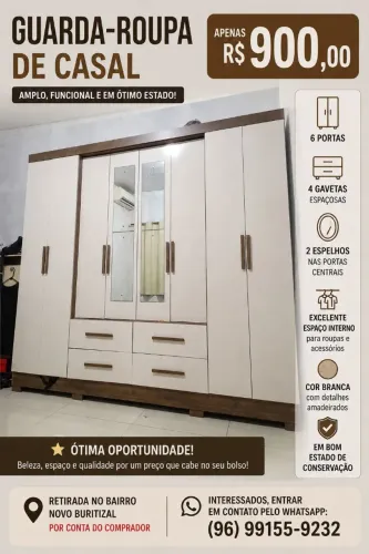 Guarda Roupa Casal