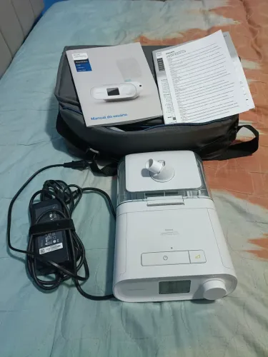CPAP Philips Respironics com Umidificador - Estado de Novo!
