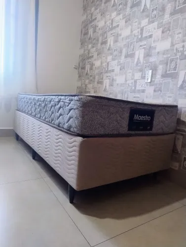 Conjunto cama box solteiro