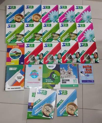 Coleção 7 ano Sistema Farias Brito (SFB)!