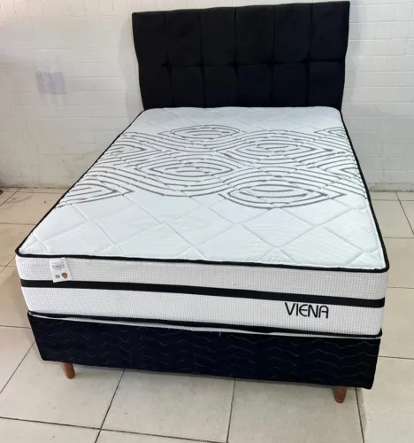 CAMA CASAL DE MOLAS ENSACADAS