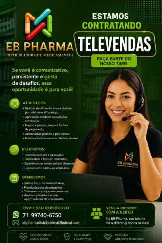 Vagas disponíveis