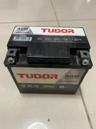 Bateria Moto Tudor 12v 7ah