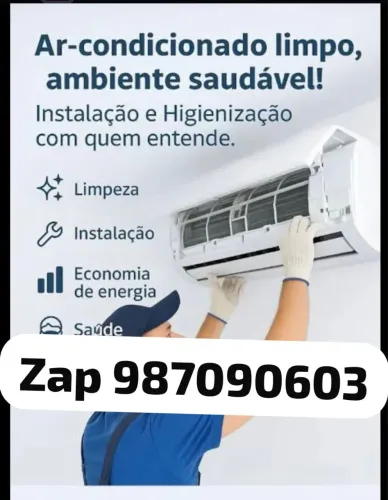 Instalação de ar condicionado 
