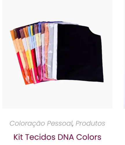 Consultoria de Imagem- Moda -kit DNA Colors Juliana Bacelar