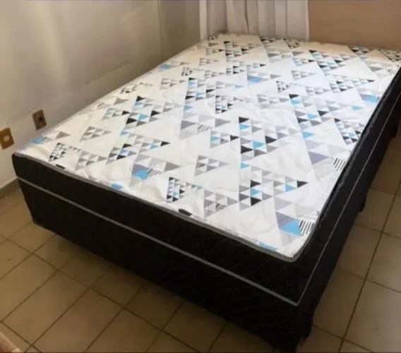 Cama box 5cm de espuma 