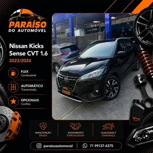 Nissan Kicks Sense 1.6 16V Flex AUT 2024