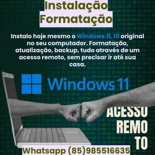 Formatação Manutenção em Domicílio 