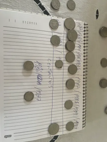 Vendo moedas antigas
