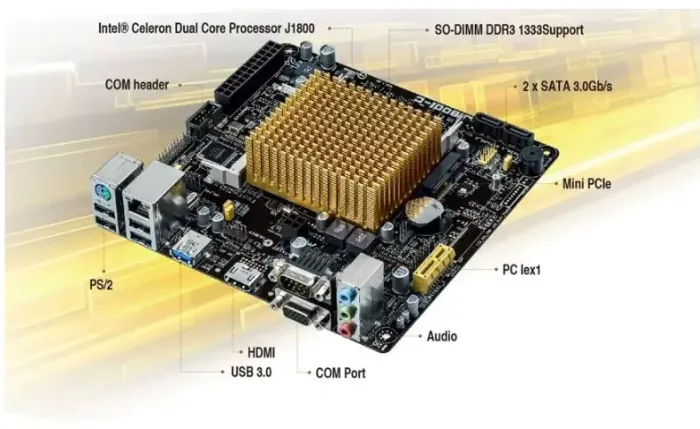 Placa mae Asus J1800