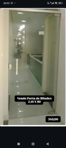 Porta blindex