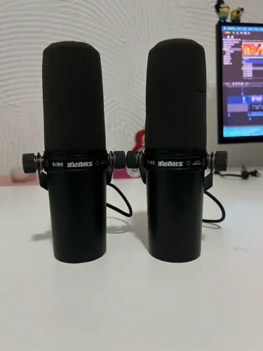 2 MICROFONES SHURE SM7B