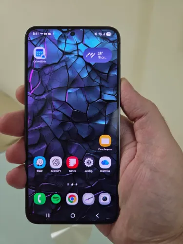 Samsung S24 128/8gb 6.2" 4000mah + capa, película + NF perfeito estado ônix preto