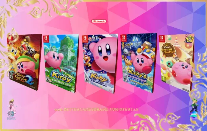 Kirby : Dreamlands Buffet Forgotten Star Return Allies Fighters 2 - Air Riders Nintendo 1 