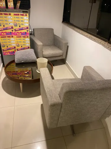Mesa de centro comprada na German (loja de alto luxo)