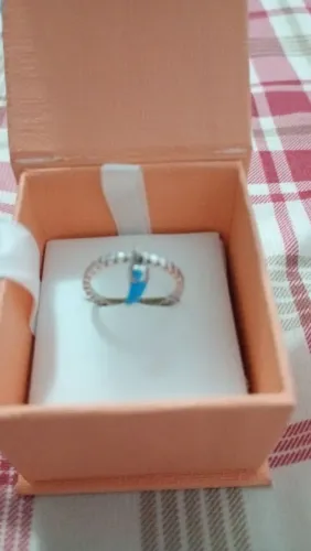 Anel Vivara life aro 17 prata original