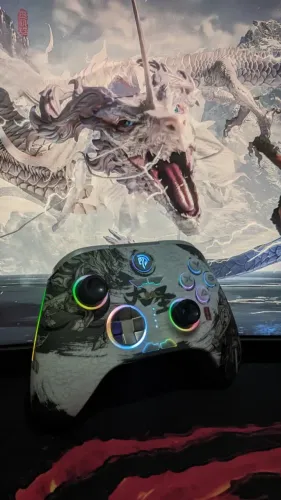 Controle sem fio Black Myth EasySMX X15
