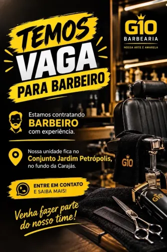 Preciso de barbeiro 