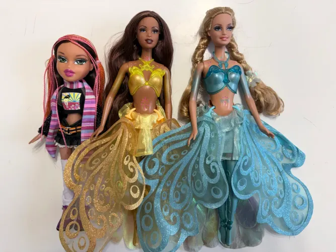 TROCA Barbie e Bratz