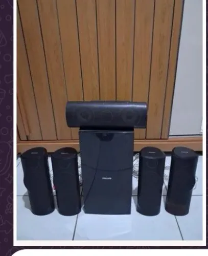 Home theater Philips 3510,mas as caixa 3564