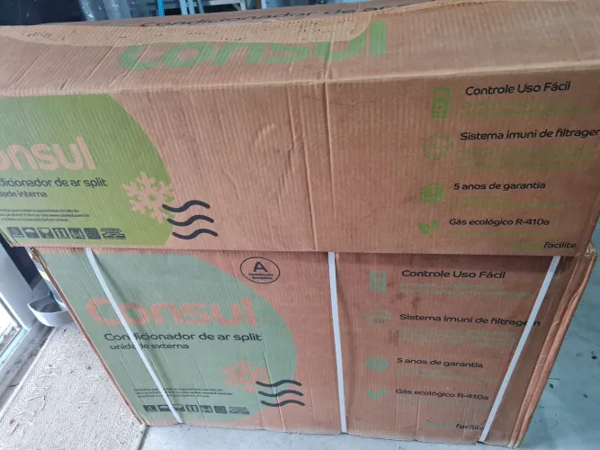 Ar condicionado Split Consul Cinza 12000 btu's. Novo