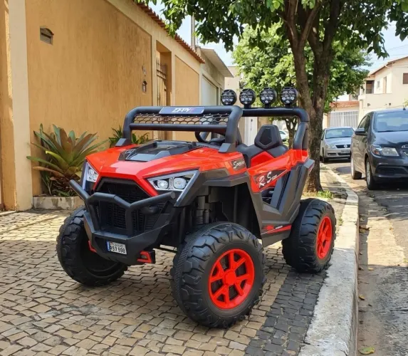 Super Jeep Elétrico Infantil Off Road Gigante 4x4 Utv 12v Lacrado NOVO
