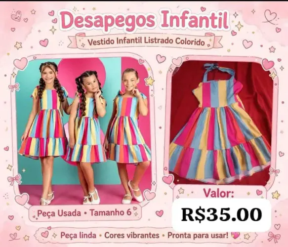 Vestido menina