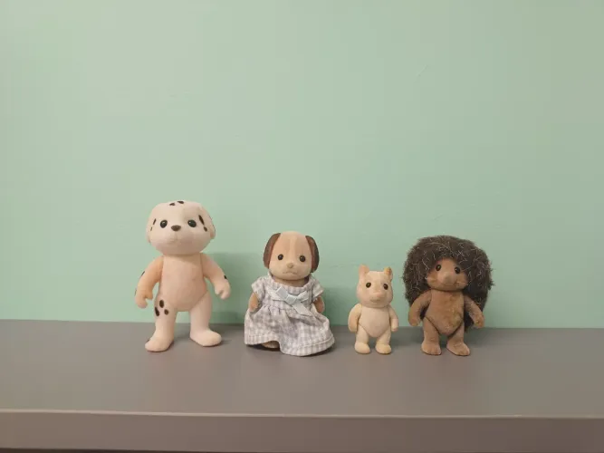 Lote 4 sylvanian families