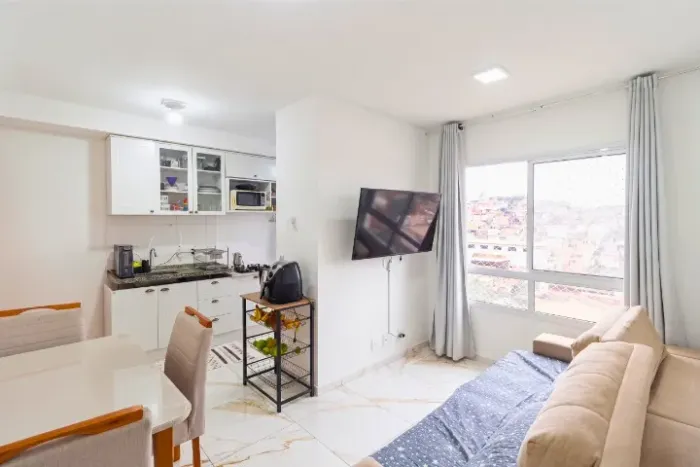 Apartamento à venda com 44m², 2 quartos e 1 vaga